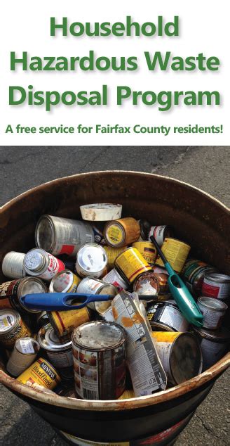 Contacts for Local Household Hazardous Waste Programs.